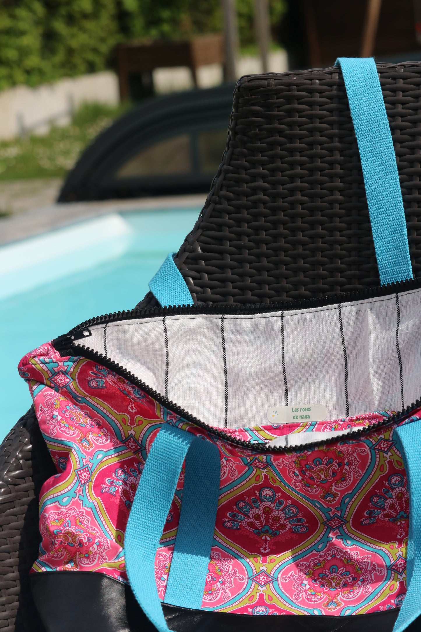 Sac week-end en tissu seconde main