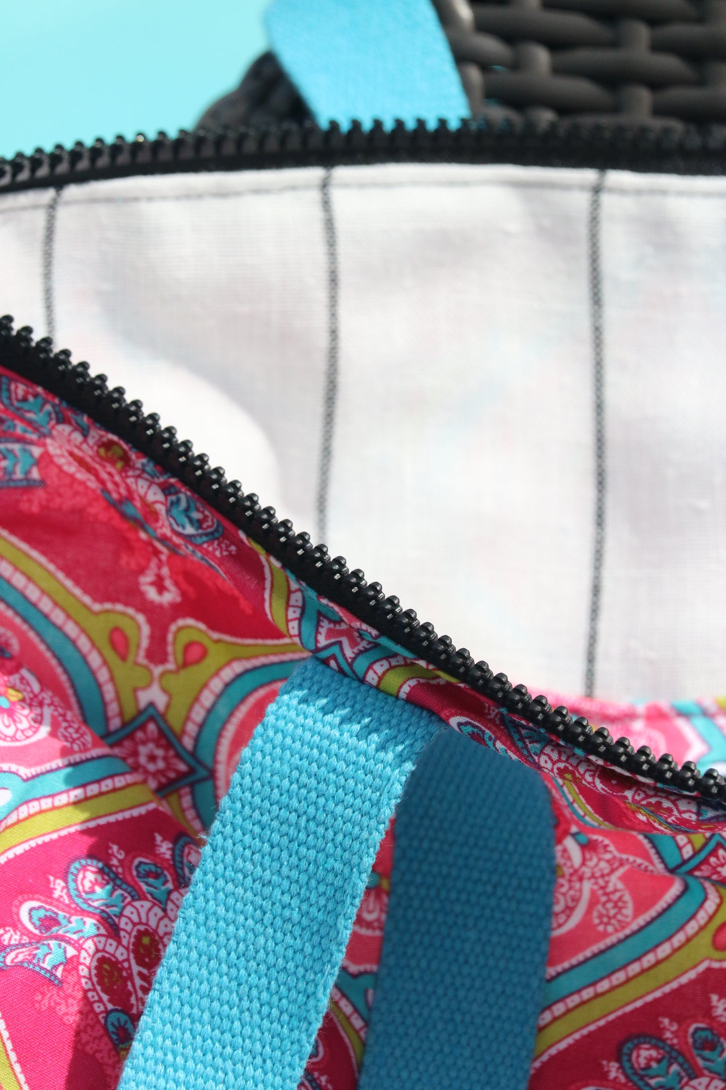 Sac week-end en tissu seconde main